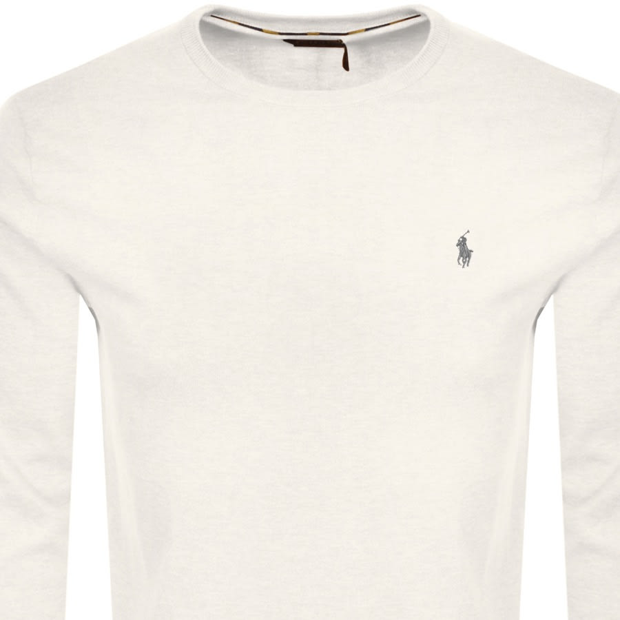 Alternative Image for ProductRalph Lauren Crew Neck Knit Jumper Cream2